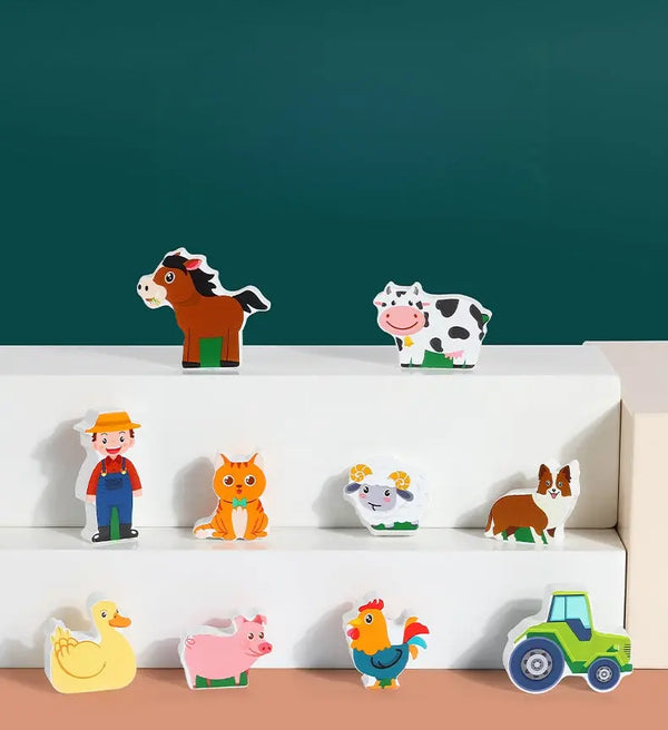 Barnyard Match & Play Puzzle