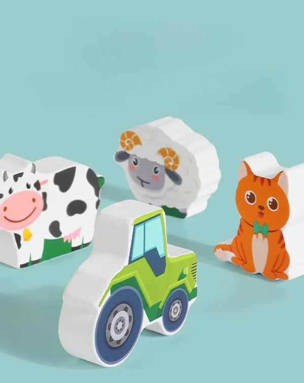 Barnyard Match & Play Puzzle