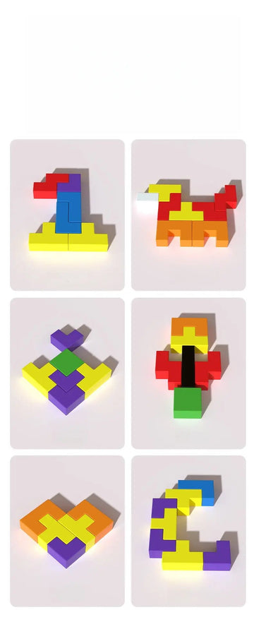 Animal Adventure Tetris Puzzle GiftNestAU