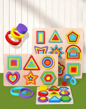 Colorful Montessori Sorting Boards GiftNestAU