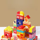 Colorful Macaron Building Blocks Creative STEM Toy for Kids