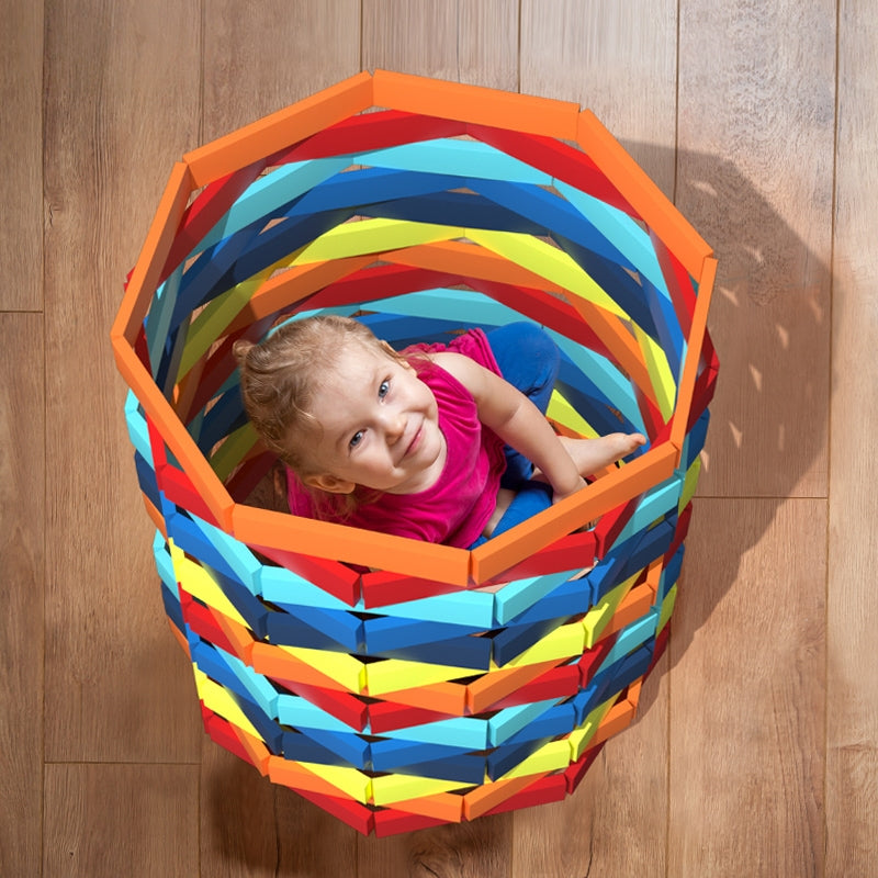 200-Piece Creative Puzzle Building Blocks!