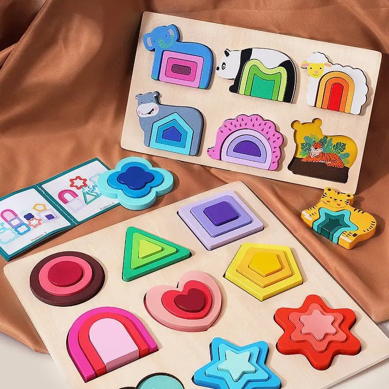 Shape Discovery Puzzle Fun GiftNestAU