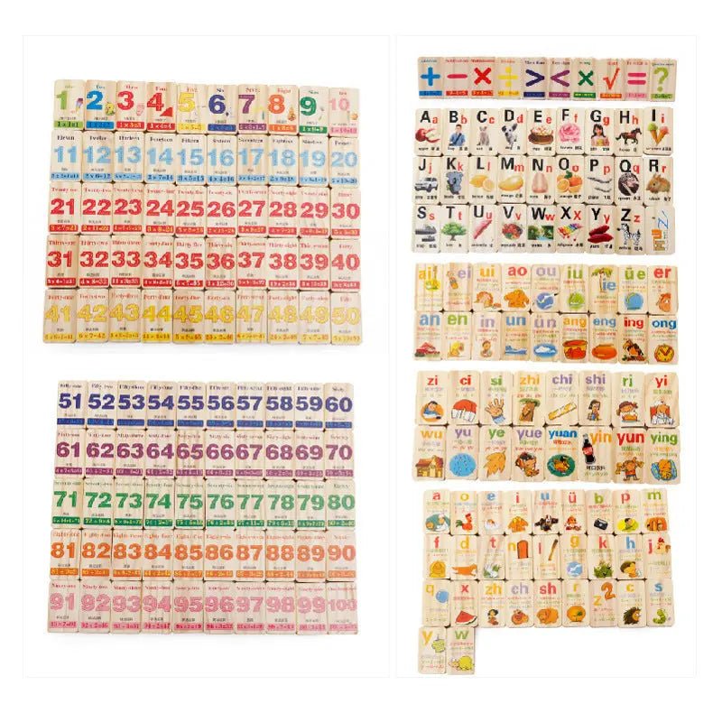 Colorful Fruit Domino Adventure GiftNestAU