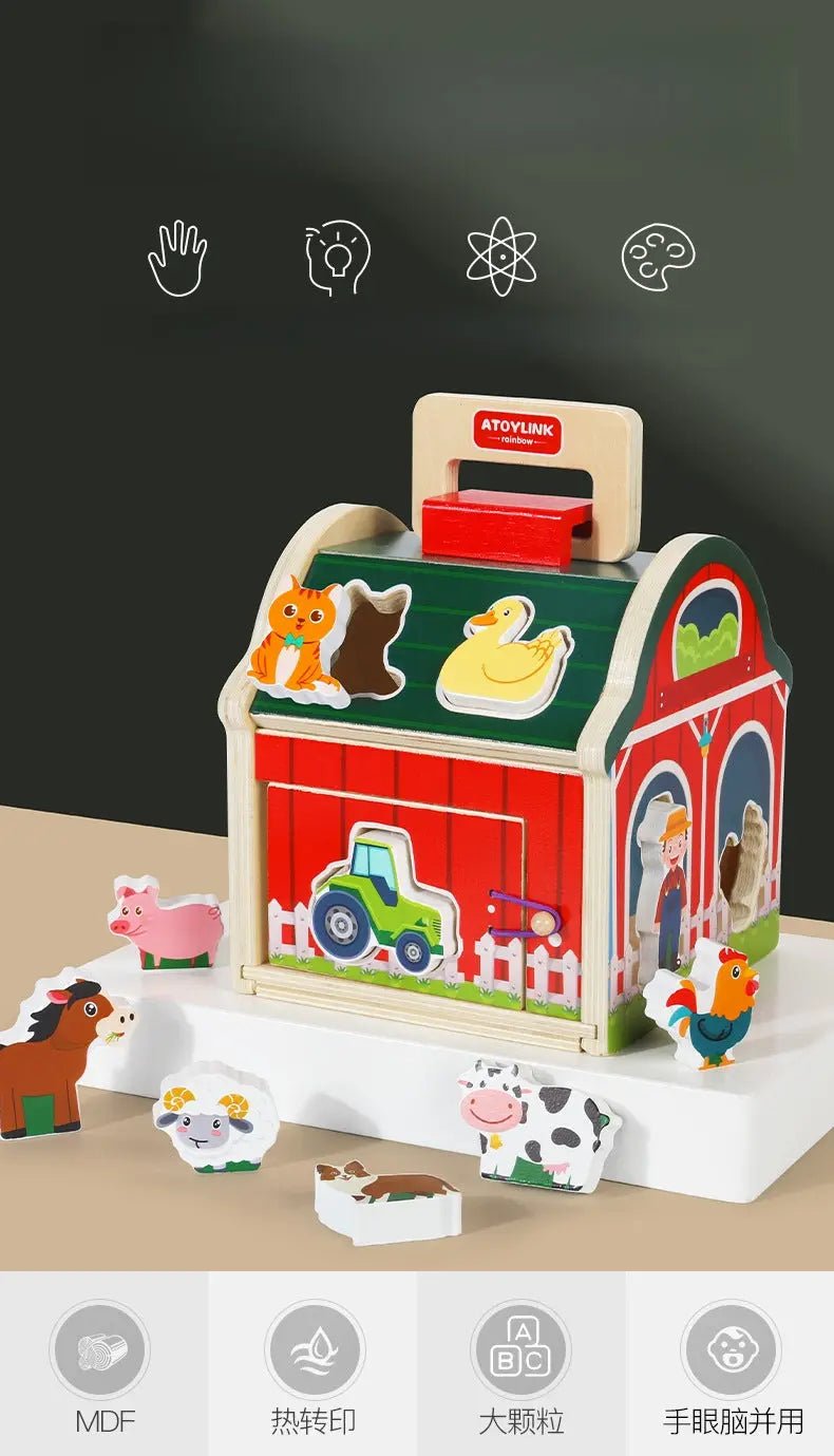 Barnyard Match & Play Puzzle GiftNestAU