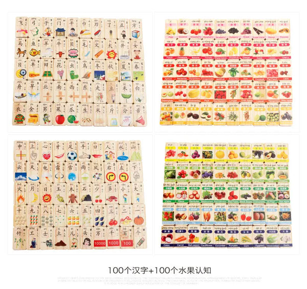 Colorful Fruit Domino Adventure GiftNestAU