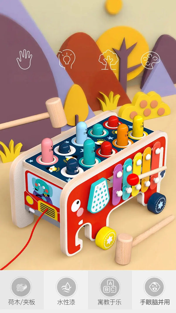 Elephant Music Fun Toy GiftNestAU