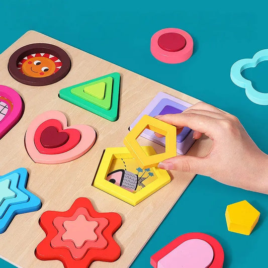 Colorful Learning Puzzle Board GiftNestAU