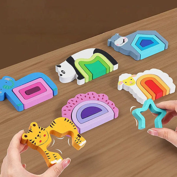 Colorful Learning Puzzle Board