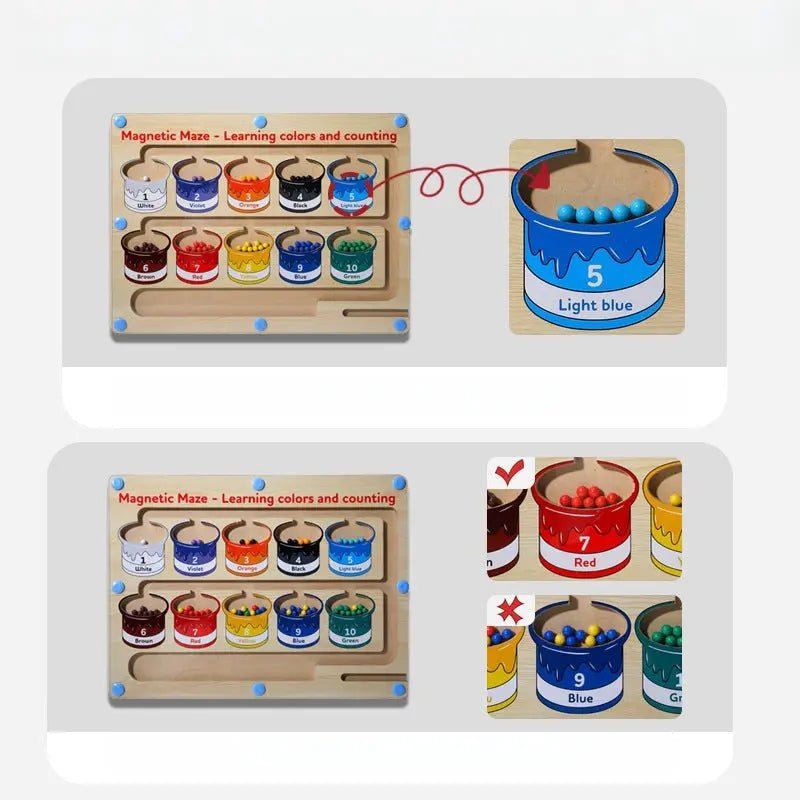 Colorful Mini Learning Maze GiftNestAU