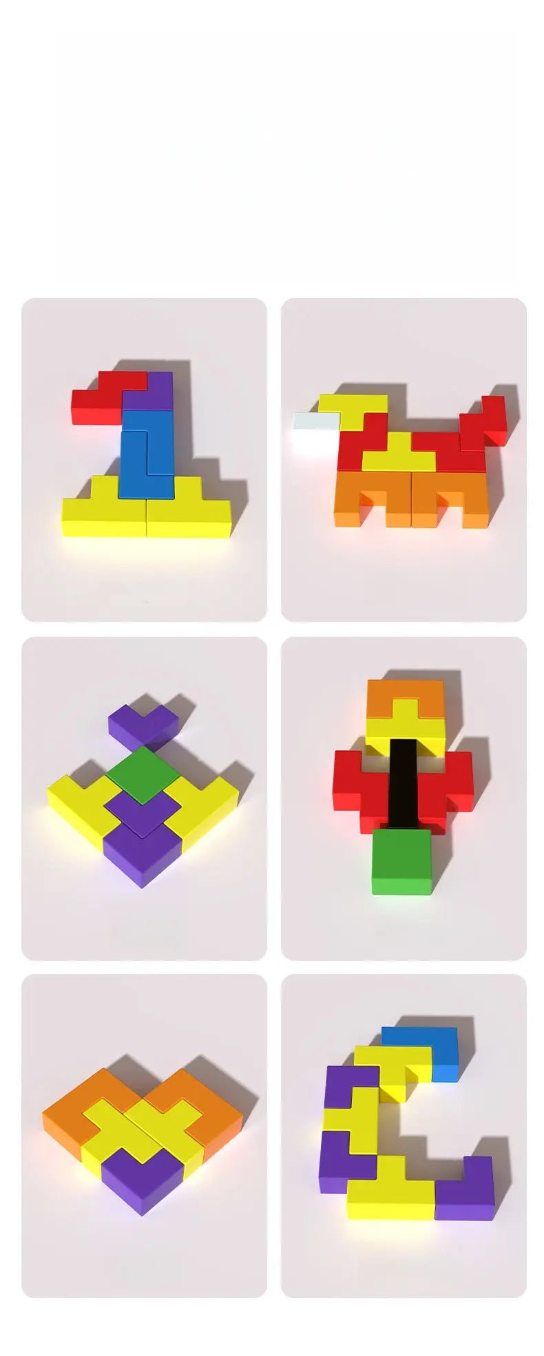 Animal Adventure Tetris Puzzle GiftNestAU