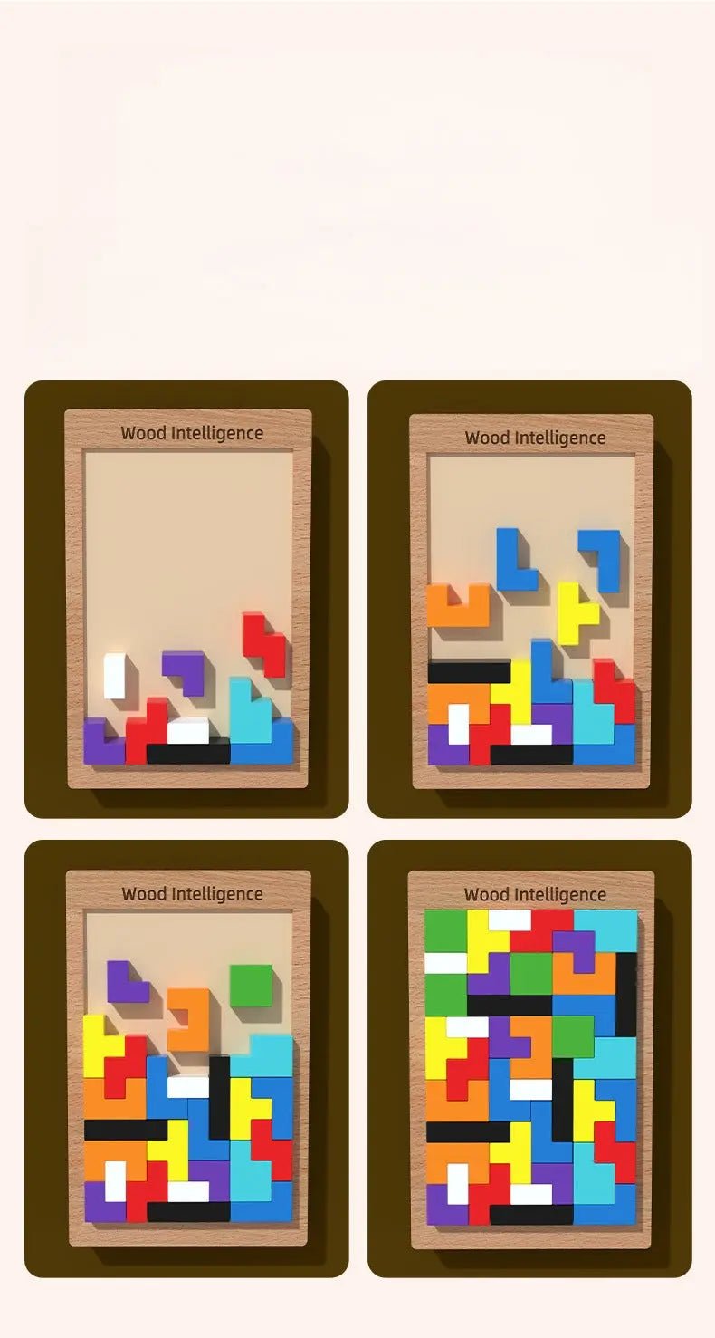 Animal Adventure Tetris Puzzle GiftNestAU