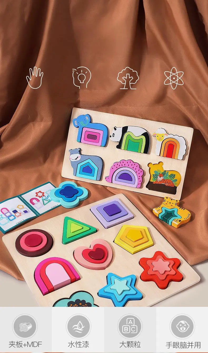 Shape Discovery Puzzle Fun GiftNestAU